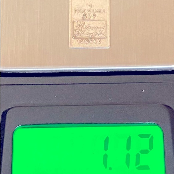 💎RARE💎Estate International Monetary Mint .999 Fine Sterling Silver Tag P… - Picture 8 of 8